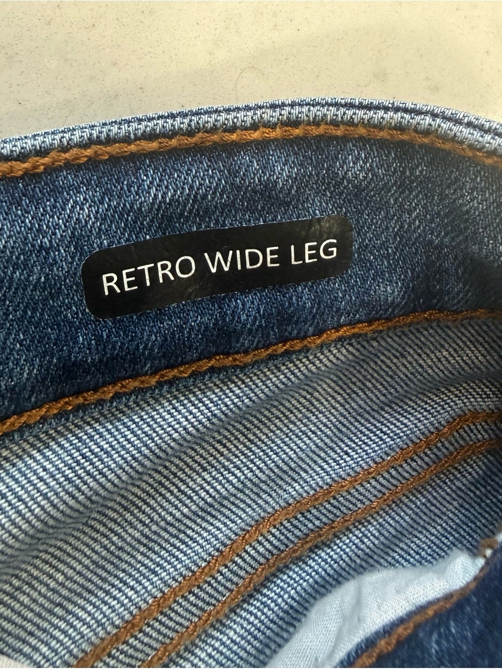 Judy Blue Retro Wide Leg Jeans – Stretch Medium Wash Blue Denim Women’s 5/27 - Picture 4 of 8
